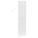 vidaXL Zsalugáter Redőnyök Fehér 175 x 50 cm Alumínium