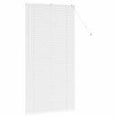 vidaXL Zsalugáter Redőnyök Fehér 175 x 85 cm Alumínium