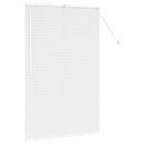 vidaXL Zsalugáter Redőnyök Fehér 175 x 115 cm Alumínium