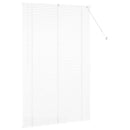 vidaXL Zsalugáter Redőnyök Fehér 175 x 115 cm Alumínium
