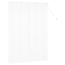 vidaXL Zsalugáter Redőnyök Fehér 175 x 130 cm Alumínium