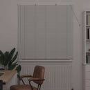 vidaXL Zsaluzia Fehér 175 x 135 cm 25 mm Alumínium