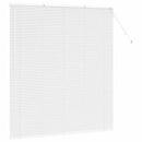 vidaXL Zsalugáter Redőnyök Fehér 175 x 160 cm Alumínium