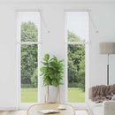 vidaXL Zsalugáter Redőnyök Fehér 220 x 65 cm Alumínium