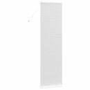 vidaXL Zsalugáter Redőnyök Fehér 220 x 65 cm Alumínium
