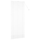 vidaXL Zsalugáter Redőnyök Fehér 220 x 95 cm Alumínium