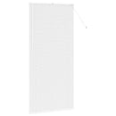 vidaXL Zsalugáter Redőnyök Fehér 220 x 105 cm Alumínium