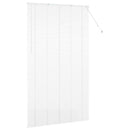 vidaXL Zsalugáter Redőnyök Fehér 220 x 125 cm Alumínium