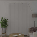 vidaXL Zsalugáter Redőnyök Fehér 220x150cm Alumínium