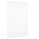 vidaXL Zsalugáter Redőnyök Fehér 220x150cm Alumínium