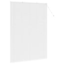 vidaXL Zsalugáter Redőnyök Fehér 220 x 160 cm Alumínium