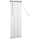 vidaXL Zsalugáter Redőnyök Sötétszürke 130 x 45 cm Alumínium
