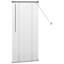 vidaXL Zsalugáter Redőnyök Sötétszürke 130 x 55 cm Alumínium