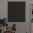 vidaXL Zsalugáter Redőnyök Sötétszürke 130 x 115 cm Alumínium
