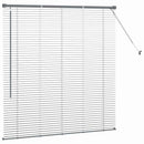 vidaXL Zsalugáter Redőnyök Sötétszürke 130 x 125 cm Alumínium