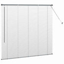 vidaXL Zsalugáter Redőnyök Sötétszürke 130 x 140 cm Alumínium