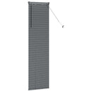 vidaXL Zsalugáter Redőnyök Sötétszürke 175 x 40 cm Alumínium