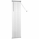 vidaXL Zsalugáter Redőnyök Sötétszürke 175 x 40 cm Alumínium