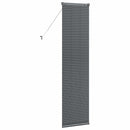 vidaXL Zsalugáter Redőnyök Sötétszürke 175 x 40 cm Alumínium