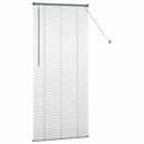 vidaXL Zsalugáter Redőnyök Sötétszürke 175 x 70 cm Alumínium
