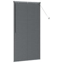 vidaXL Zsalugáter Redőnyök Sötétszürke 175 x 95 cm Alumínium