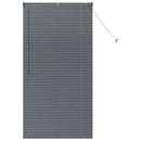 vidaXL Zsalugáter Redőnyök Sötétszürke 175 x 95 cm Alumínium