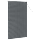 vidaXL Zsalugáter Redőnyök Sötétszürke 175 x 105 cm Alumínium
