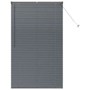 vidaXL Zsalugáter Redőnyök Sötétszürke 175 x 105 cm Alumínium