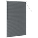 vidaXL Zsalugáter Redőnyök Sötétszürke 175 x 120 cm Alumínium