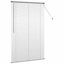 vidaXL Zsalugáter Redőnyök Sötétszürke 175 x 120 cm Alumínium