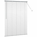 vidaXL Zsalugáter Redőnyök Sötétszürke 175 x 130 cm Alumínium
