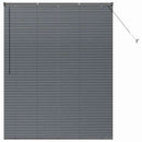 vidaXL Zsalugáter Redőnyök Sötétszürke 175 x 150 cm Alumínium
