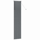 vidaXL Zsalugáter Redőnyök Sötétszürke 220 x 45 cm Alumínium
