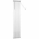 vidaXL Zsalugáter Redőnyök Sötétszürke 220 x 45 cm Alumínium