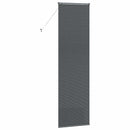 vidaXL Zsalugáter Redőnyök Sötétszürke 220 x 55 cm Alumínium