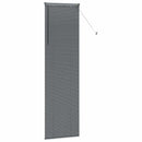 vidaXL Zsalugáter Redőnyök Sötétszürke 220 x 60 cm Alumínium