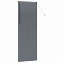 vidaXL Zsalugáter Redőnyök Sötétszürke 220 x 70 cm Alumínium
