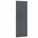 vidaXL Zsalugáter Redőnyök Sötétszürke 220 x 75 cm Alumínium