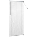 vidaXL Zsalugáter Redőnyök Sötétszürke 220 x 100 cm Alumínium