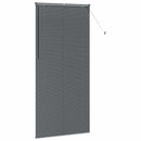vidaXL Zsalugáter Redőnyök Sötétszürke 220 x 105 cm Alumínium