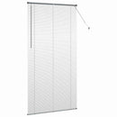 vidaXL Zsalugáter Redőnyök Sötétszürke 220 x 110 cm Alumínium