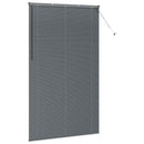 vidaXL Zsalugáter Redőnyök Sötétszürke 220 x 135 cm Alumínium