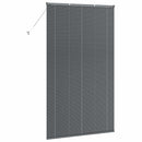 vidaXL Zsalugáter Redőnyök Sötétszürke 220 x 135 cm Alumínium