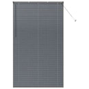 vidaXL Zsalugáter Redőnyök Sötétszürke 220 x 135 cm Alumínium
