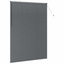 vidaXL Zsalugáter Redőnyök Sötétszürke 220 x 155 cm Alumínium