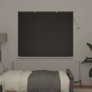 vidaXL Zsalugáter Redőnyök Fekete 130 x 155 cm Alumínium