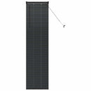 vidaXL Zsalugáter Redőnyök Fekete 175 x 40 cm Alumínium