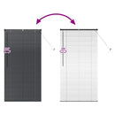 vidaXL Zsalugáter Redőnyök Fekete 175 x 85 cm Alumínium