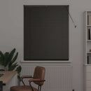 vidaXL Zsalugáter Redőnyök Fekete 175 x 100 cm Alumínium