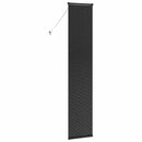 vidaXL Zsaluzia Fekete 220 x 40 cm 25 mm Alumínium